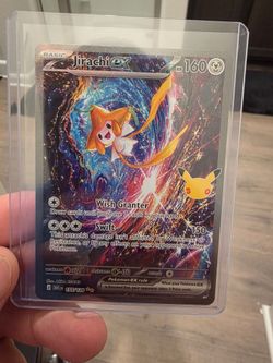 Jirachi ex 155/128 Pokémon Card Secret Rare