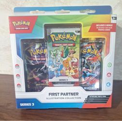 Pokémon First Partner Illustration Collection Series 3