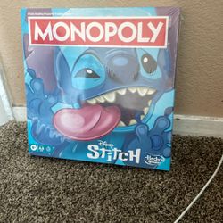 Disney Monopoly Stitch Board Game 