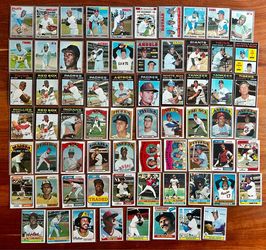 1970 through 1979 Vintage MLB 68 Card Lot (EX) McCovey, Yastrzemski,Munson, Marichal