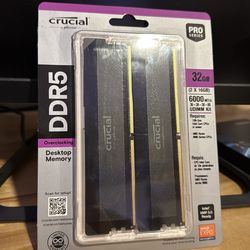 32GB DDR5 6000MT/s cl36 Crucial / Micron Brand New in Box