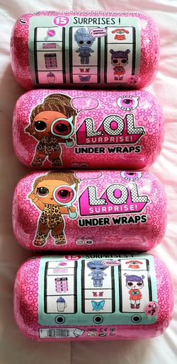 LOL Surprise Under Wraps Eye Spy 2A Set of 4 NEW! $35