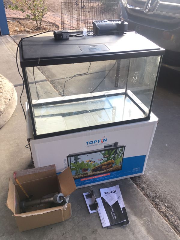 Top Fin Aquarium Starter Kit Fish Tank10 GallonFIRM PRICE for Sale in