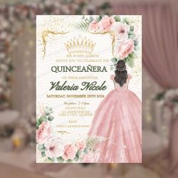 Digital Invitations, Quince, Ready Within One Day