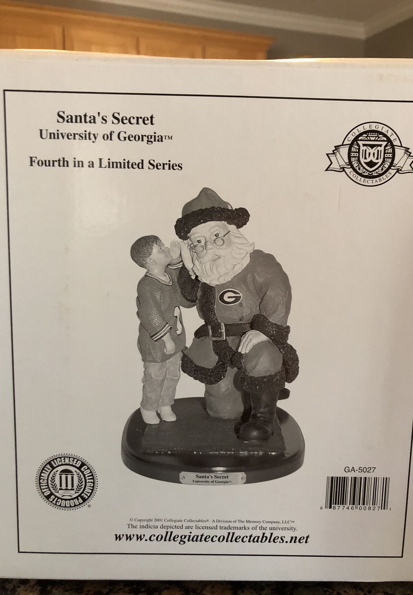Santa’s Secret - collegiate collectible - UGA