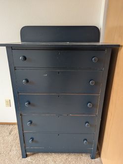 Solid wood dresser