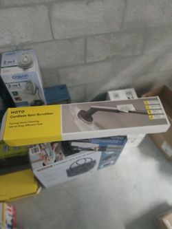NEW HOTO CORDLESS SPIN SCRUBBER, 3 AVAILABLE 