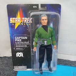 Captain Pike Action figure MEGO Star Trek Strange New Worlds