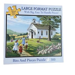 Bits and Pieces John Sloane Puzzle “Higher Education” Large 300 Piece 18 X 24.