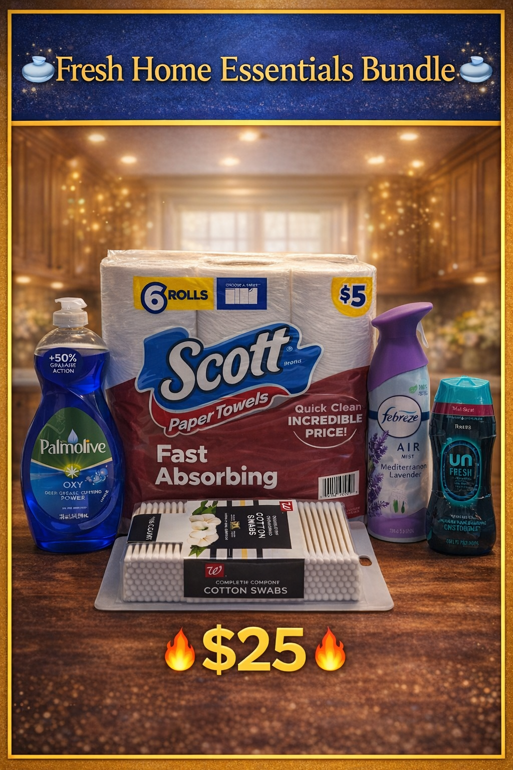 Fresh Home Essentials Bundle $25 ๐ฅ