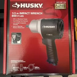 Husky 1/2 Inch Impact Wrench