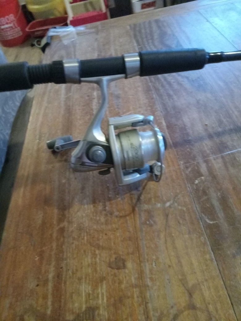 Shimano Reel With Shimano 6 Ft. Rod