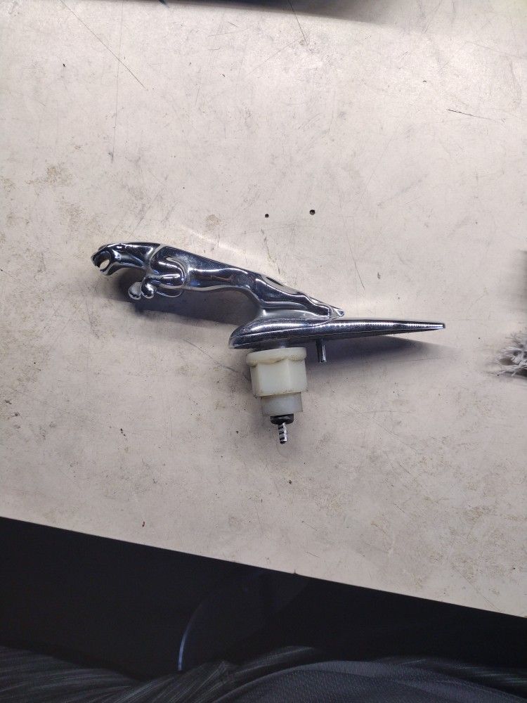 Jaguar X-Type S-Type Leaper Hood Ornament Chrome Emblem