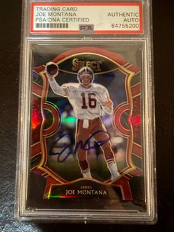 Joe Montana Autographed