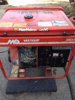 Generator multiquip