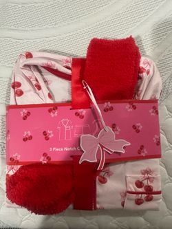 Brand Pajama set + cozy socks women’s