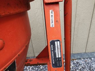 Vintage Montgomery Ward Heavy Duty Cement Mixer