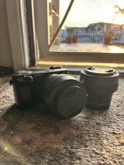 A6400 + lenses (aps-c and full frame)