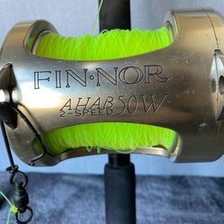 Fin Nor AHAB 50 Reel With Ugly Stick Rod