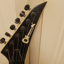 Charvel Jackson 1986 Model Number 6 With Grover Locking Tuners Shark Tooth Inlay Amazing Action Neck Through Very Rare ☆ Floyd Rose🌹 Tremlo Sustain