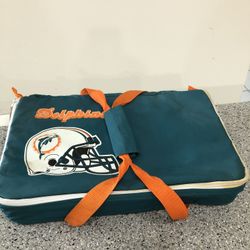 Dolphins Insulated Food Glass Food Holder