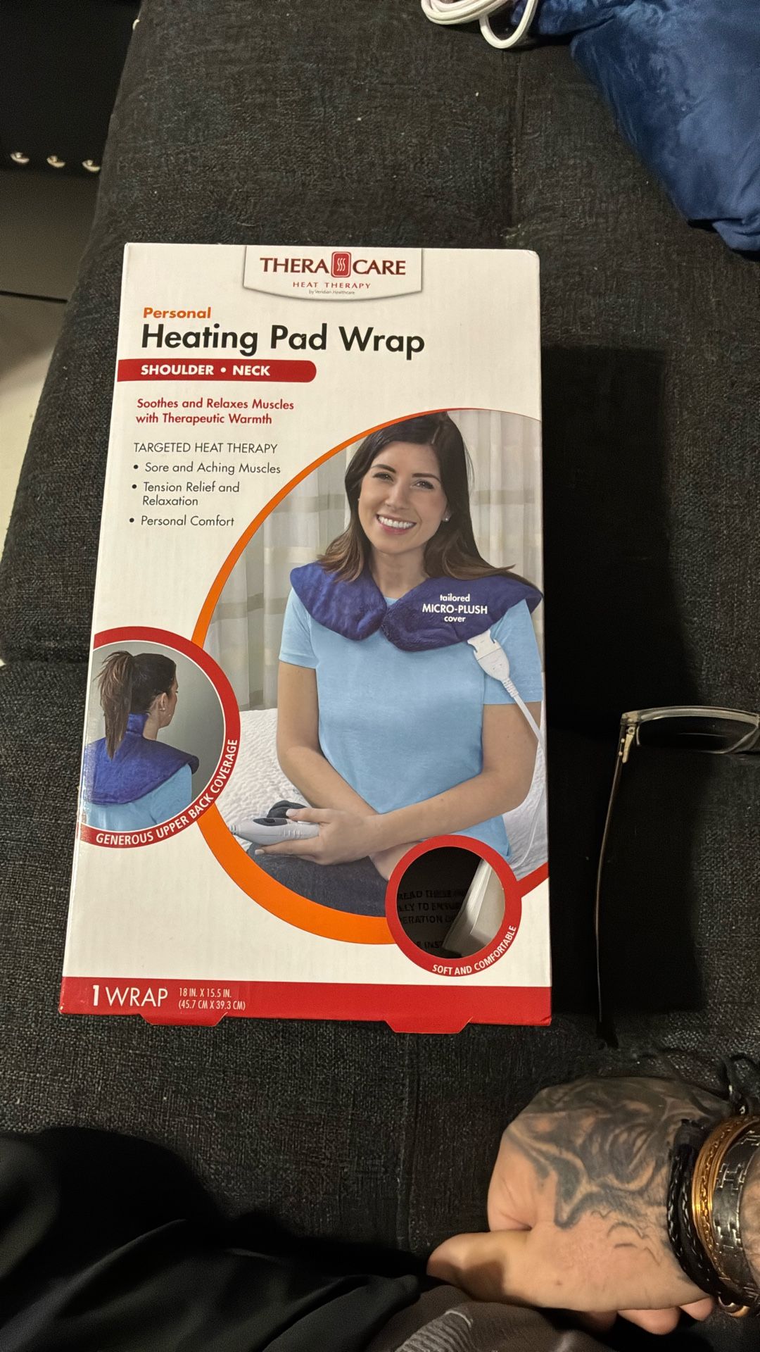 Heating Pad Wrap For Neck And Shoulder $20 New
