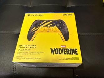 Marvel's Wolverine Limited Edition PS5 DualSense Wireless Controller - Battle Yellow