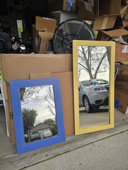 Two Vintage Mirrors $15 Each