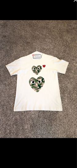 CDG Play Men T Shirt Size Large