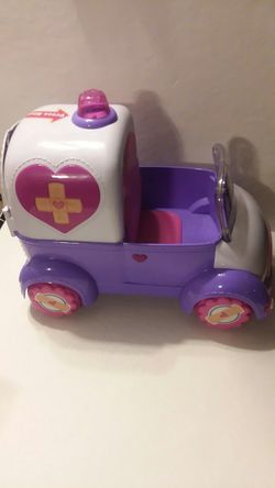Dr mcstuffins ambulance with siren sounds
