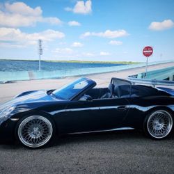 HRE 501 VINTAGE 3 PIECE FORGED 21" WHEELS RIMS FOR PORSCHE 911 TURBO  992 991 5x130