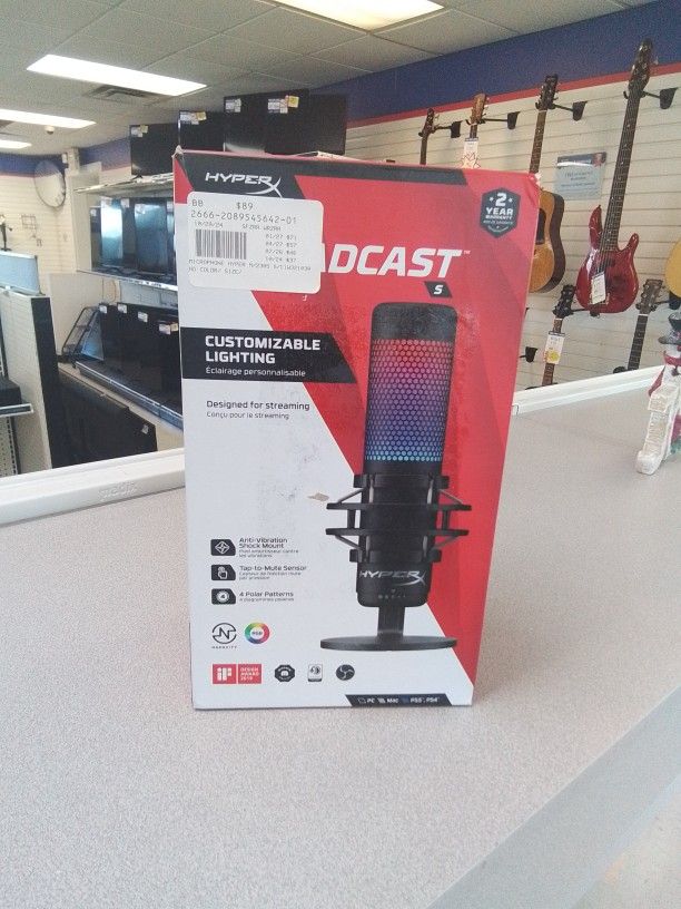 Hyper X Quadcast Microphone