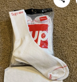 supreme socks