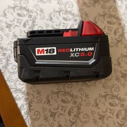 Milwaukee Battery XC 5.0