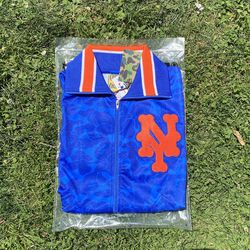 BAPE X Mitchell & Ness Mets Jacket for Sale in Passaic, NJ - OfferUp