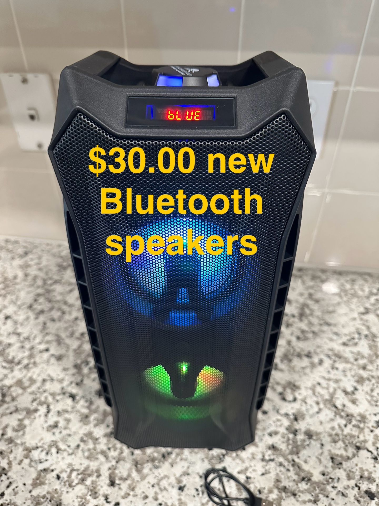 Bluetooth Speaker New $30.00