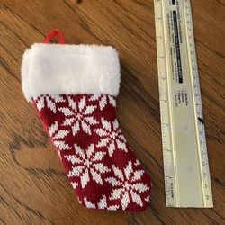 Adorable Mini Christmas Stocking - New but no Boxes or Tags