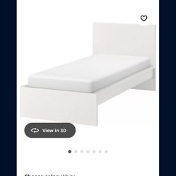 Ikea Twin Bed In A Great Condition With Mattress