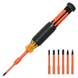 Klein Tools Insulated Multi-Bit Screwdriver Set