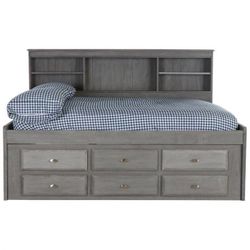 ****DRAWER STRORAGE UNIT ONLY**Discovery World Furniture KD 6 Drawer, Color Charcoal Collection