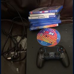 ps4 pro 8 games 2 controllers