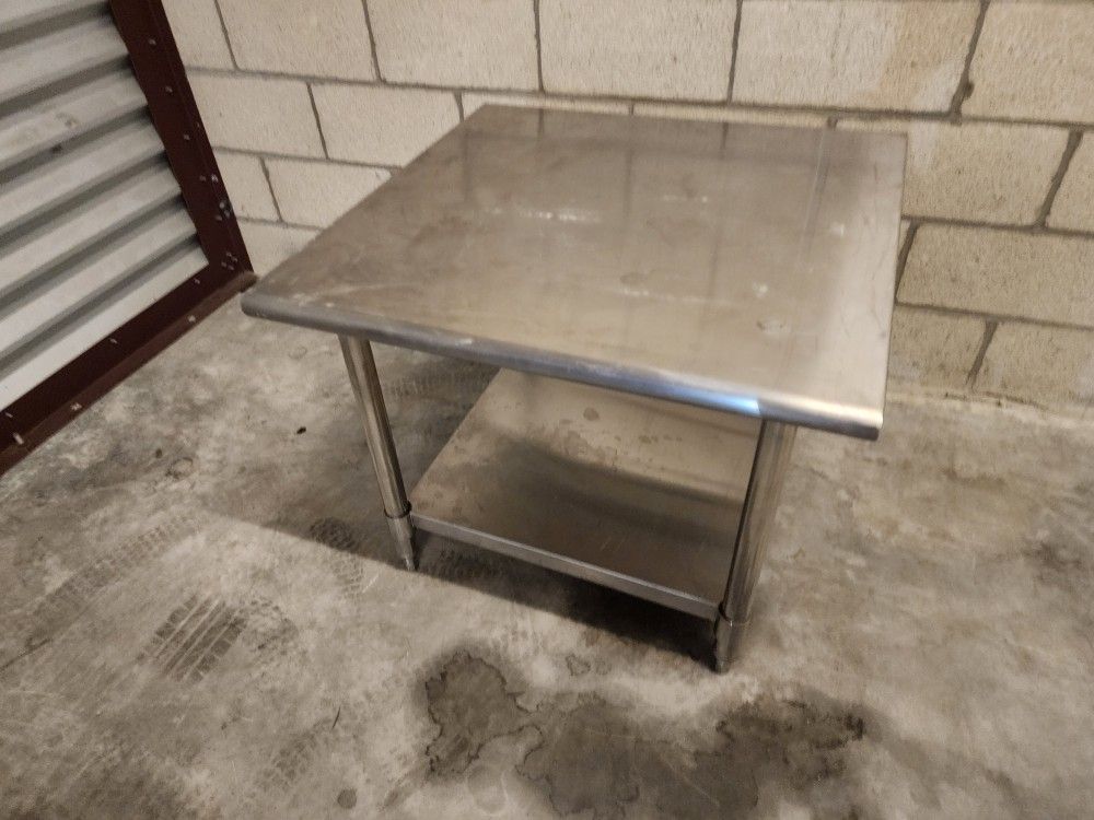 Stainless Steel Table 30 X 30