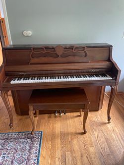 Upright piano - Rudolph Wurlitzer