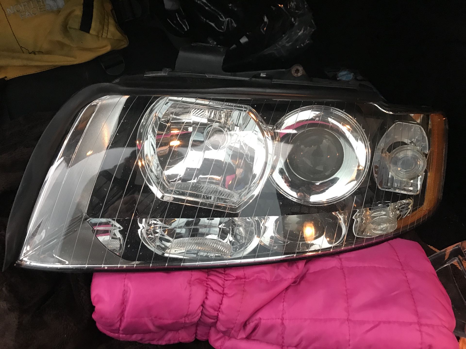 Audi A4 S4 B6 driver side headlight