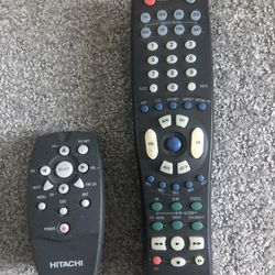Hitachi remotes, $5 each