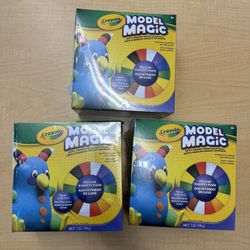 3x Crayola Model Magic Deluxe Variety Pack 14 Pack Clay Alternative Light 