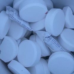3 Inch Chlorine Tablets With Stabilizer 50 LB BUCKET