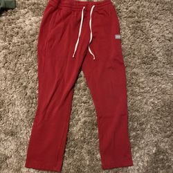 Red Hollister Sweat Pants