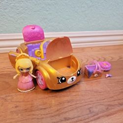 Shopkins Happy Place Car With Doll And Accessories