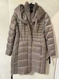 New Tahari Hooded Puffer Winter Coat